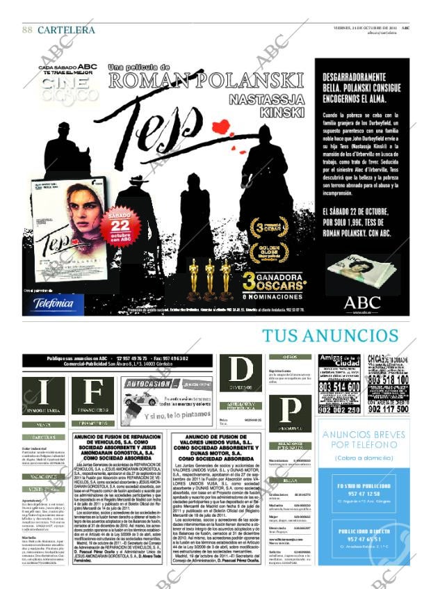 ABC CORDOBA 21-10-2011 página 88