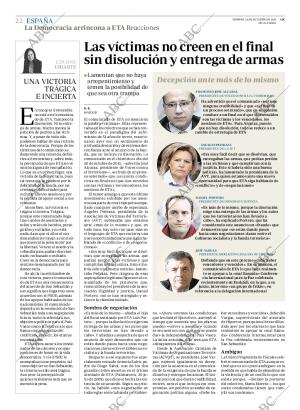 ABC MADRID 21-10-2011 página 22