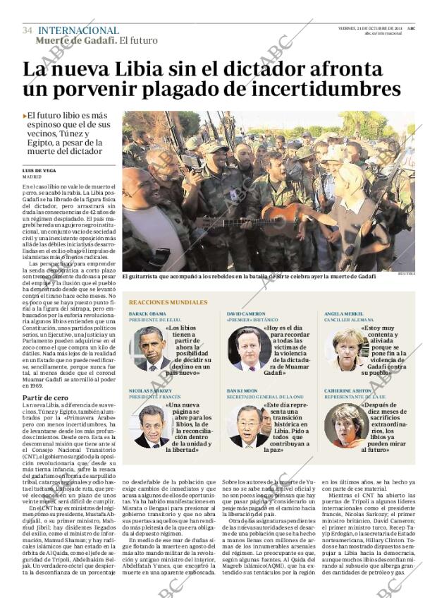 ABC MADRID 21-10-2011 página 34