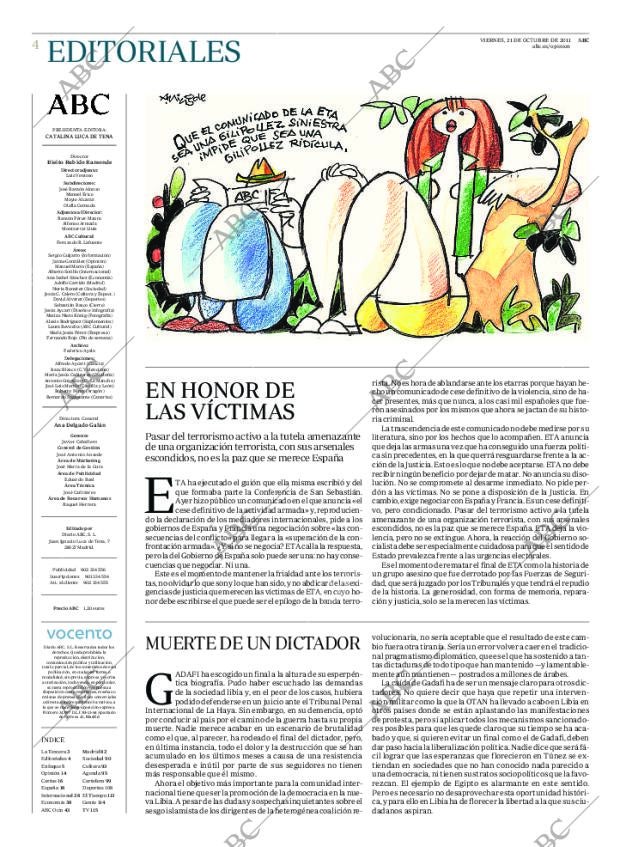 ABC MADRID 21-10-2011 página 4