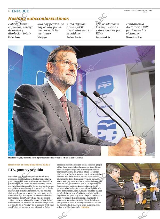 ABC MADRID 21-10-2011 página 6
