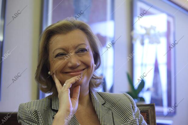 Luisa Fernanda Rudi Presidenta de la Diputación General de Aragón foto Fabián...