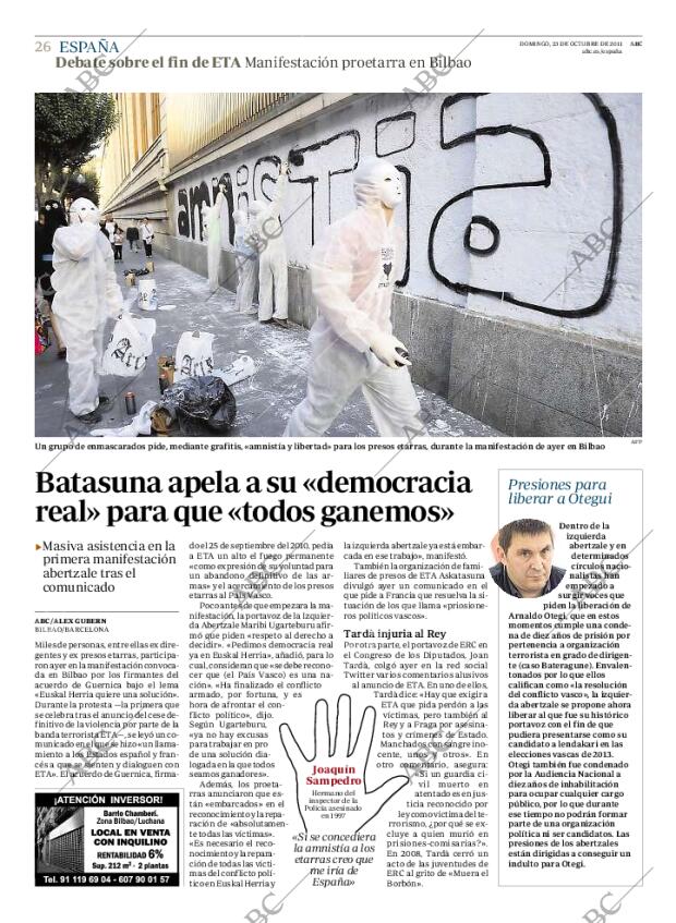 ABC MADRID 23-10-2011 página 28