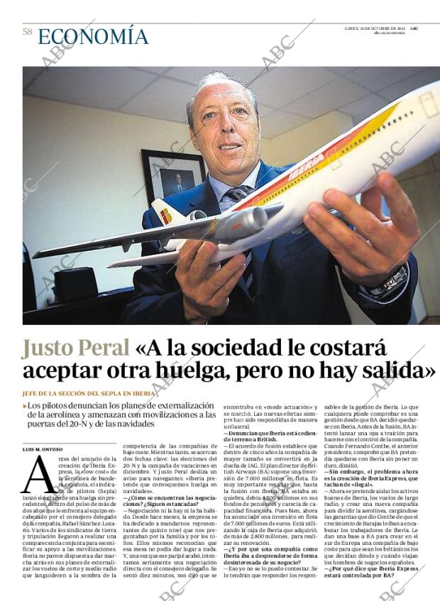 ABC MADRID 31-10-2011 página 58