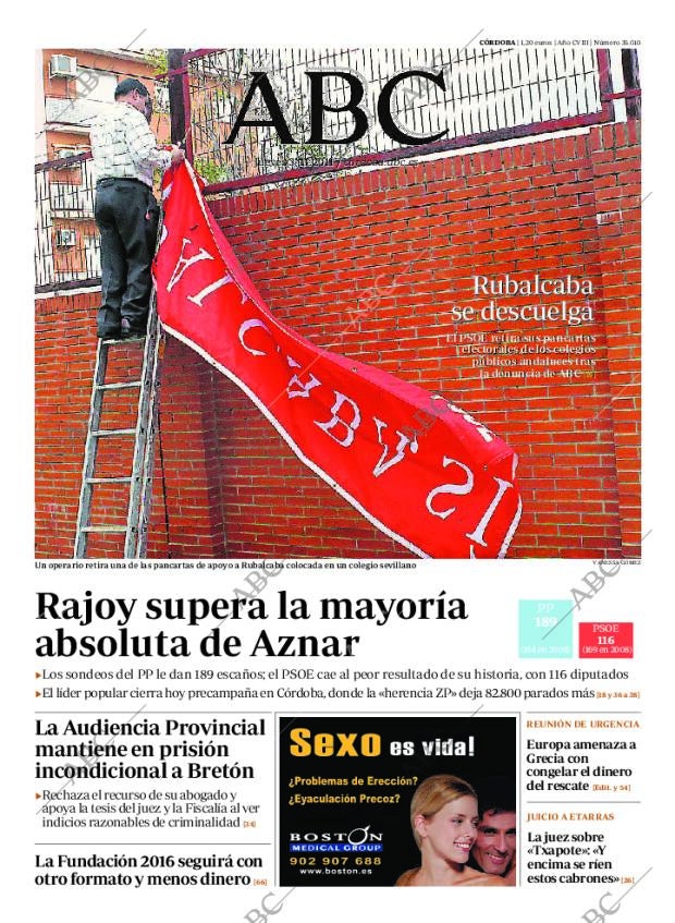 ABC CORDOBA 03-11-2011 página 1