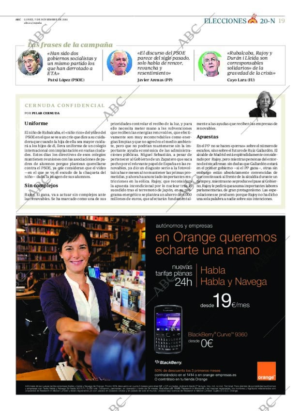 ABC CORDOBA 07-11-2011 página 19