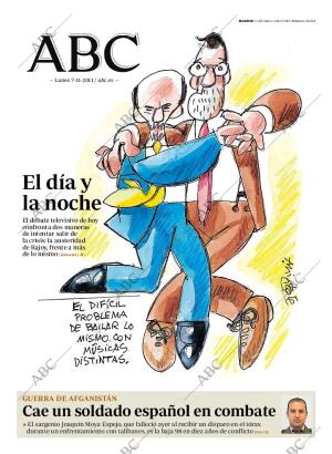 ABC MADRID 07-11-2011 página 1
