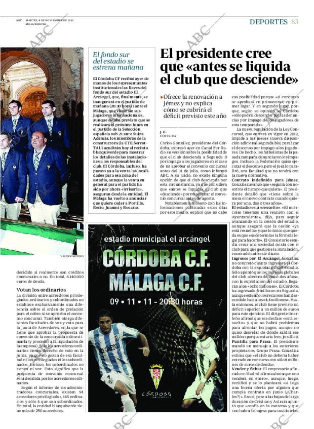 ABC CORDOBA 08-11-2011 página 83