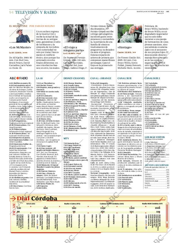 ABC CORDOBA 08-11-2011 página 94