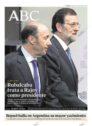 ABC MADRID 08-11-2011 página 1
