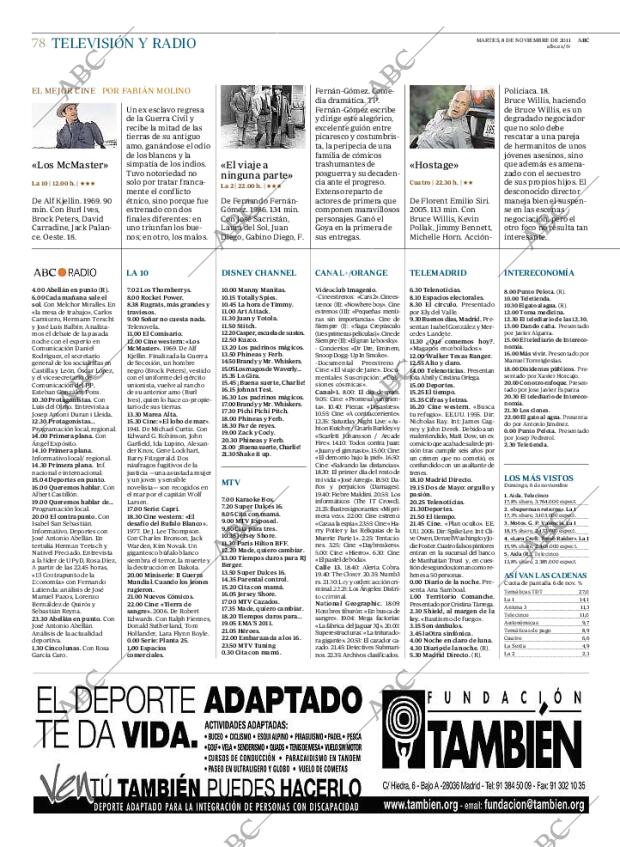 ABC MADRID 08-11-2011 página 78