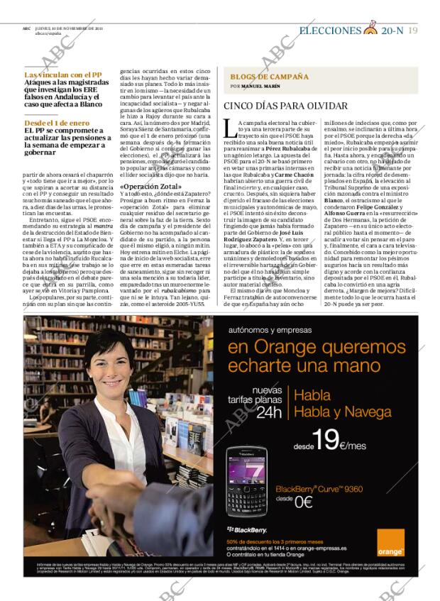 ABC MADRID 10-11-2011 página 19