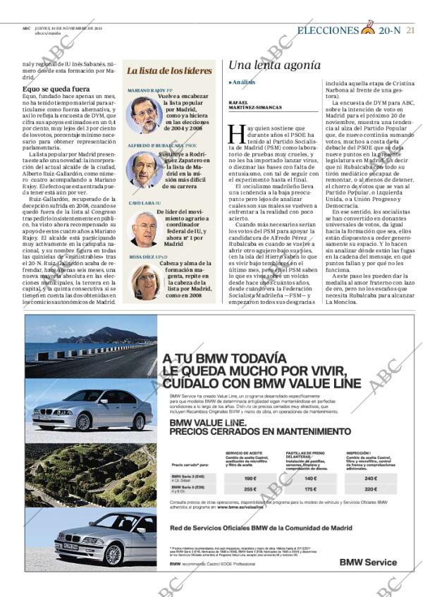 ABC MADRID 10-11-2011 página 21
