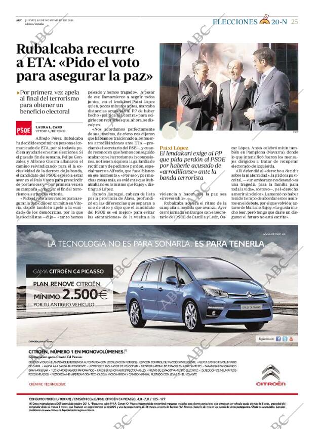ABC MADRID 10-11-2011 página 25