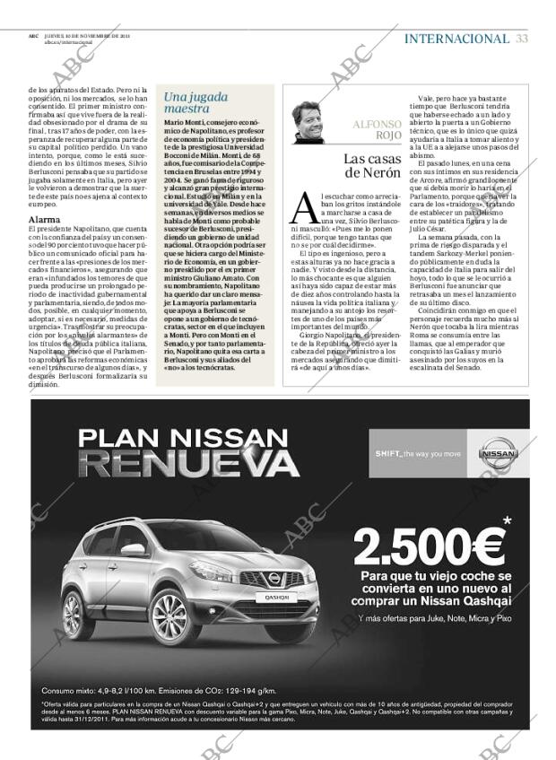 ABC MADRID 10-11-2011 página 33