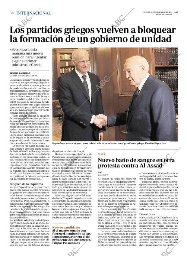 ABC MADRID 10-11-2011 página 34