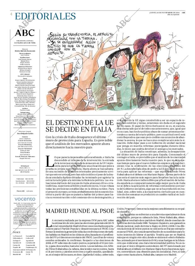 ABC MADRID 10-11-2011 página 4