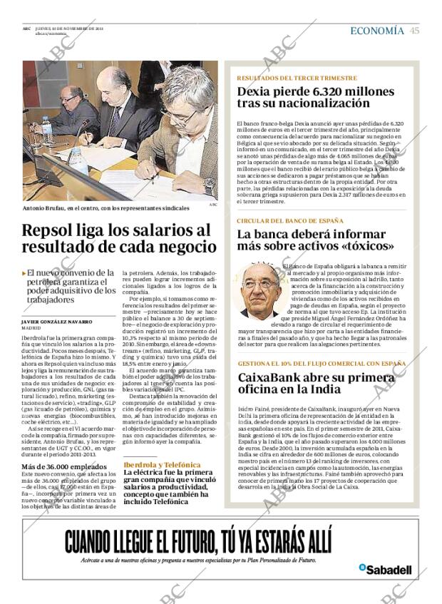 ABC MADRID 10-11-2011 página 45
