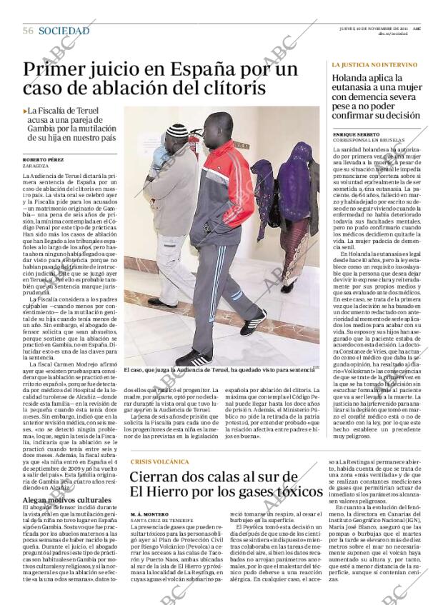 ABC MADRID 10-11-2011 página 56