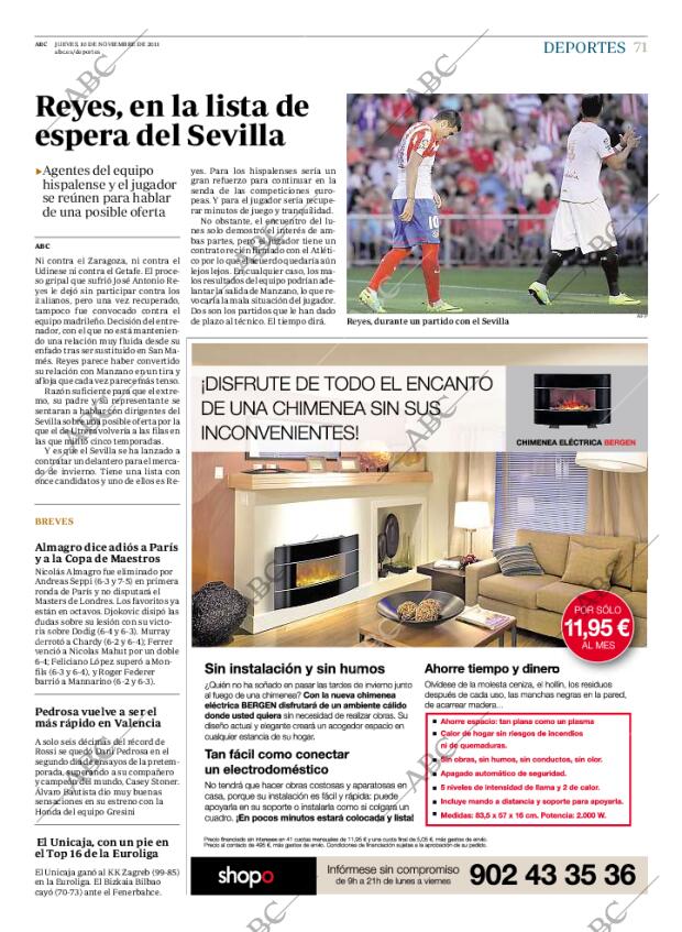 ABC MADRID 10-11-2011 página 71