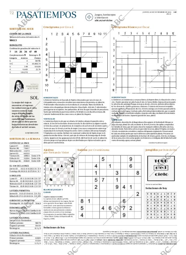 ABC MADRID 10-11-2011 página 72