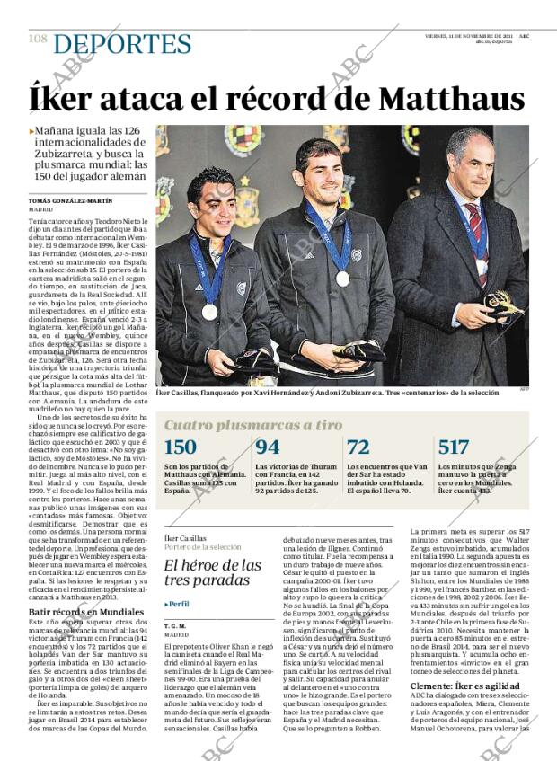 ABC MADRID 11-11-2011 página 108