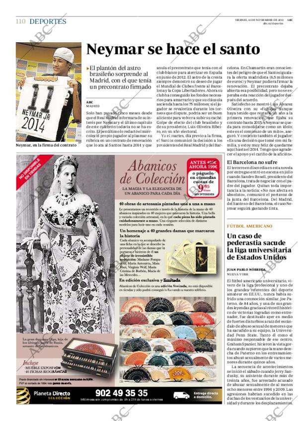 ABC MADRID 11-11-2011 página 110