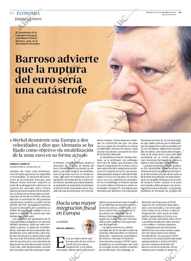 ABC MADRID 11-11-2011 página 84