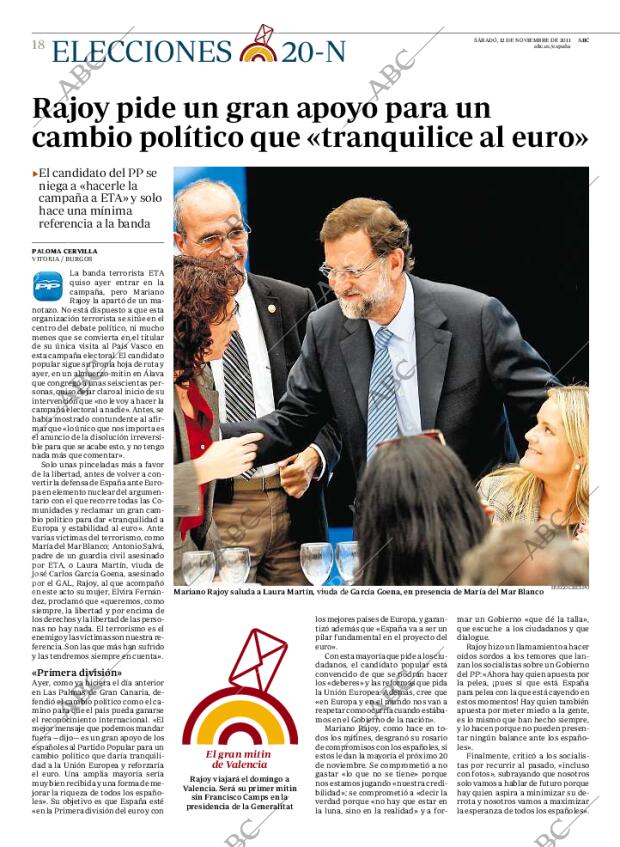 ABC MADRID 12-11-2011 página 18