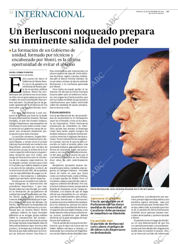 ABC MADRID 12-11-2011 página 32