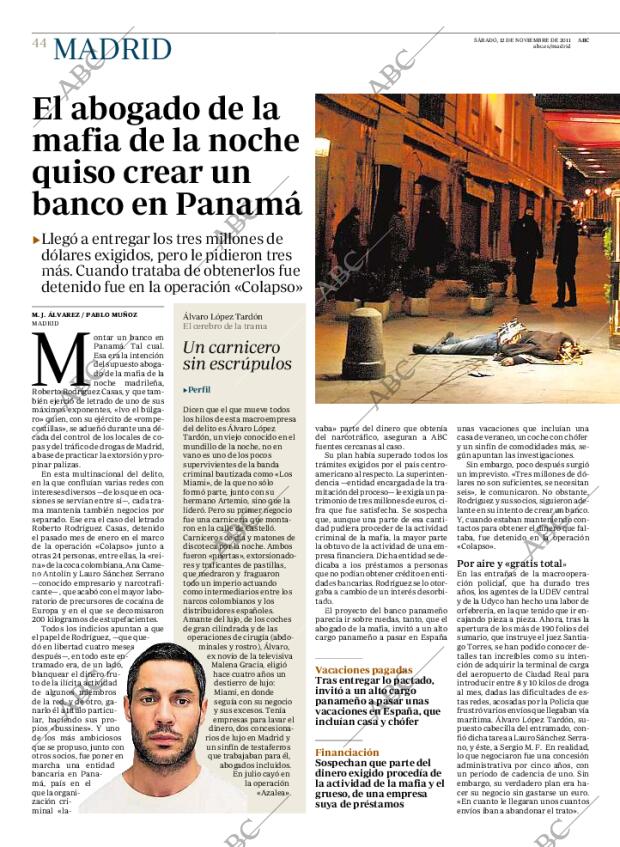 ABC MADRID 12-11-2011 página 44