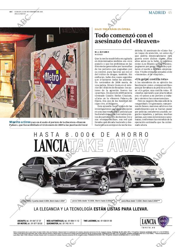 ABC MADRID 12-11-2011 página 45