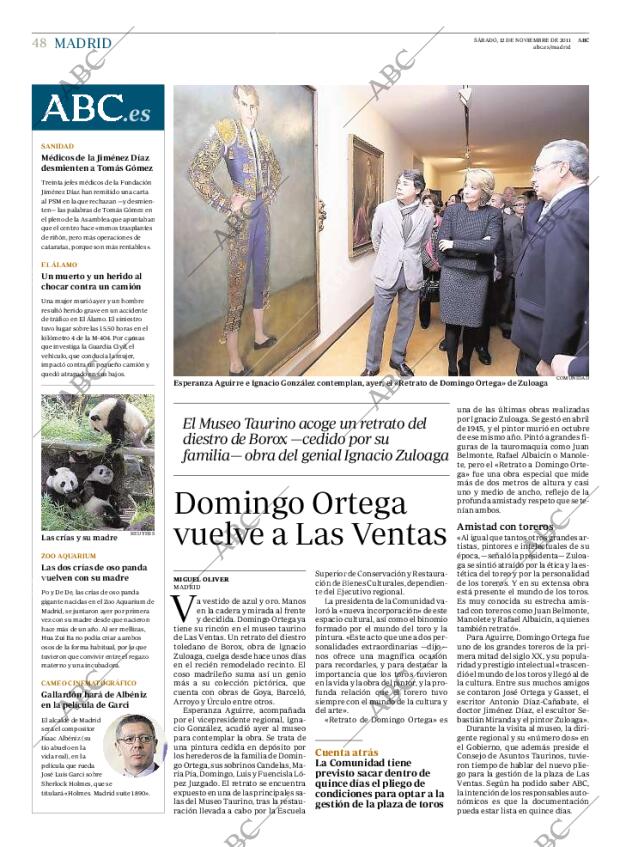 ABC MADRID 12-11-2011 página 48