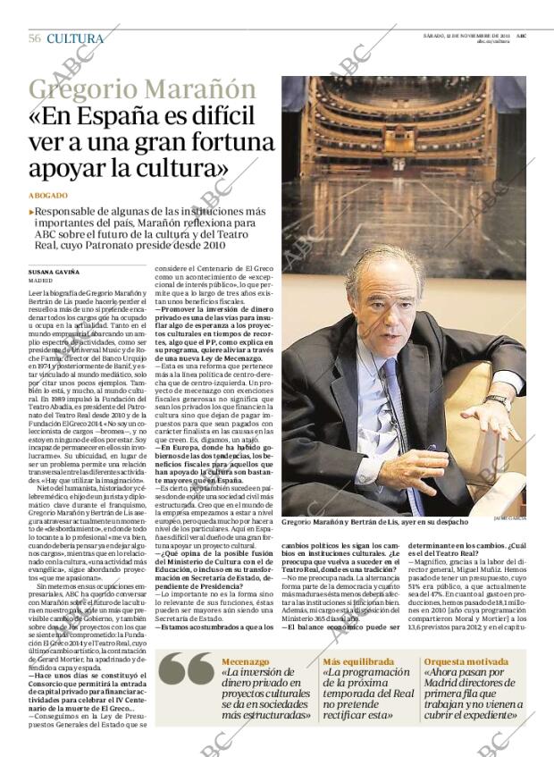 ABC MADRID 12-11-2011 página 56