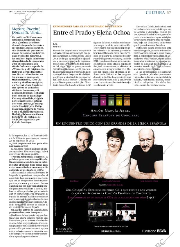 ABC MADRID 12-11-2011 página 57