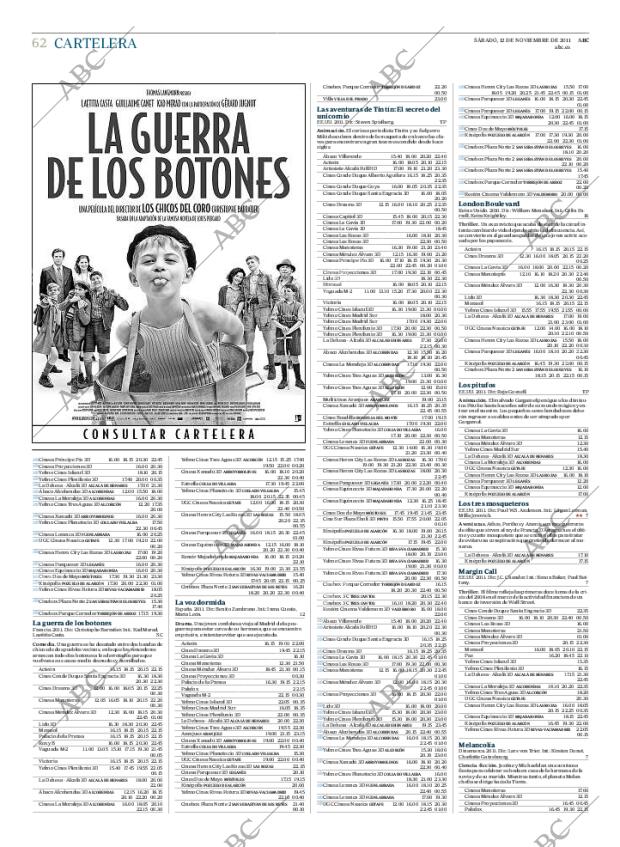 ABC MADRID 12-11-2011 página 62