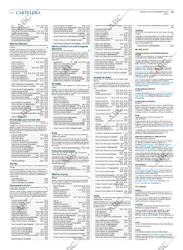 ABC MADRID 12-11-2011 página 64