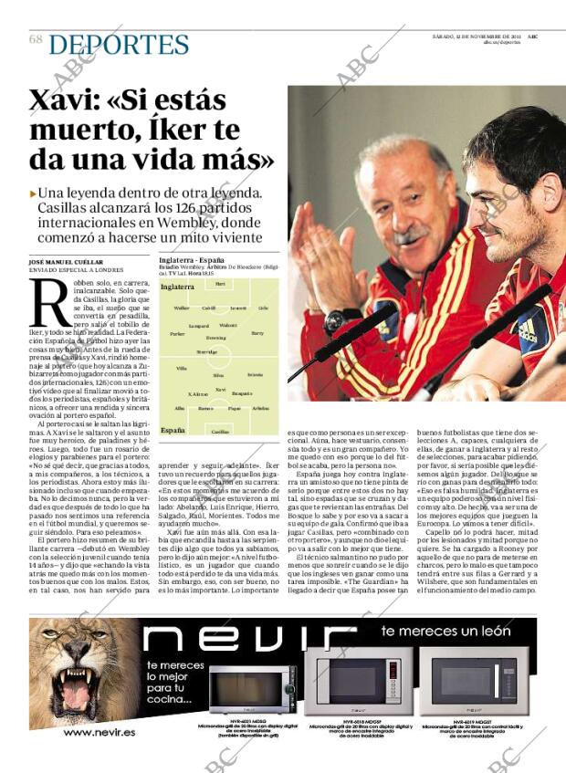 ABC MADRID 12-11-2011 página 68