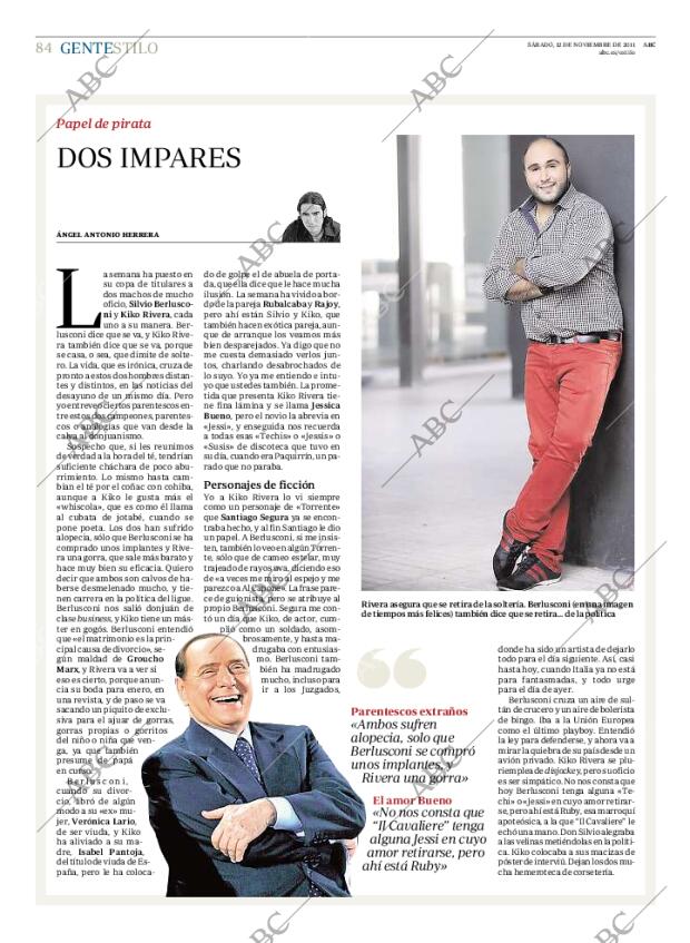 ABC MADRID 12-11-2011 página 84
