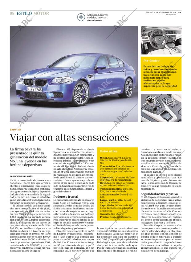 ABC MADRID 12-11-2011 página 88