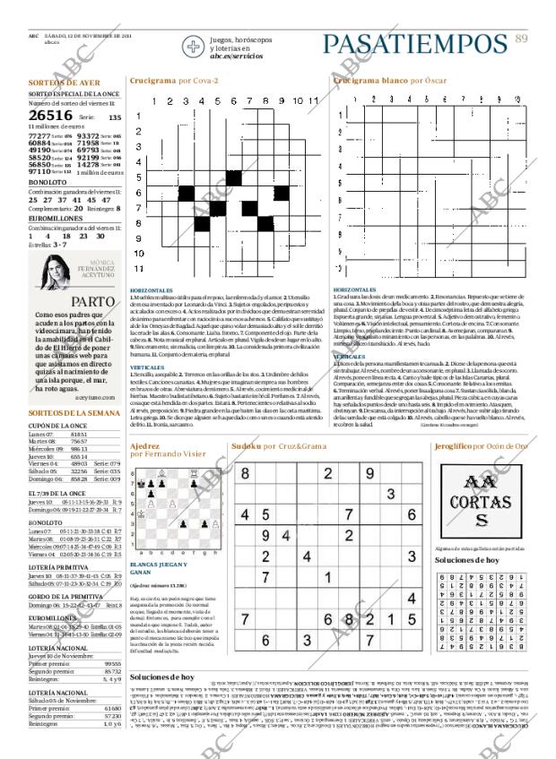 ABC MADRID 12-11-2011 página 89
