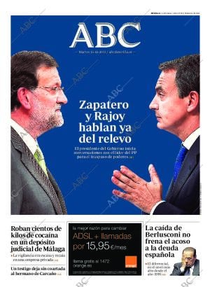 ABC SEVILLA 15-11-2011 página 1