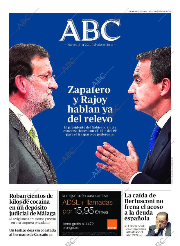 ABC SEVILLA 15-11-2011 página 1