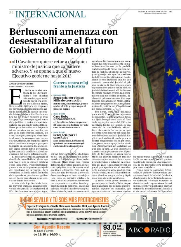 ABC SEVILLA 15-11-2011 página 56