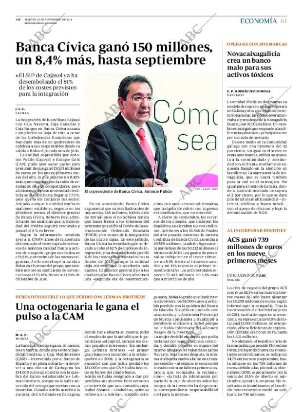ABC SEVILLA 15-11-2011 página 63