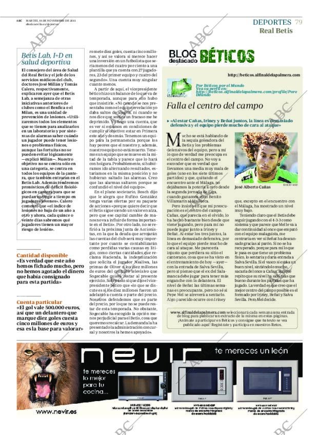 ABC SEVILLA 15-11-2011 página 81