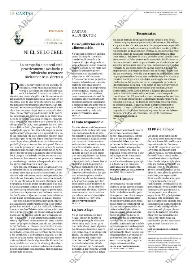 ABC SEVILLA 16-11-2011 página 18