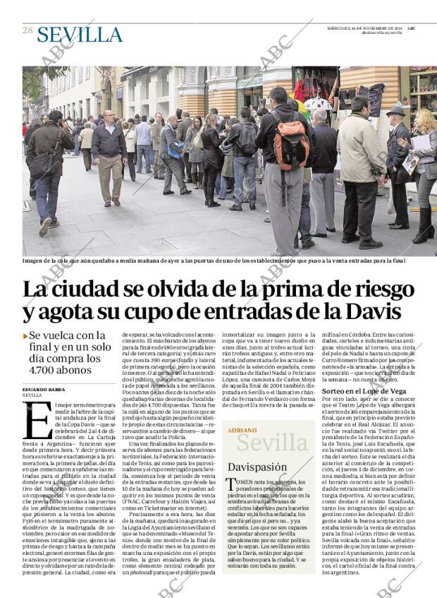ABC SEVILLA 16-11-2011 página 28