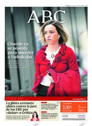 ABC SEVILLA 17-11-2011 página 1