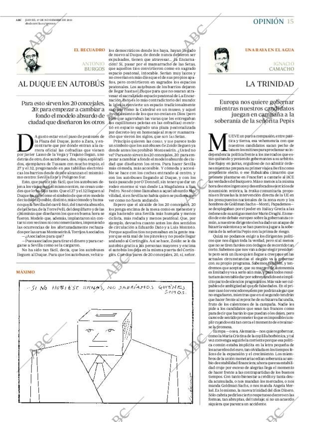 ABC SEVILLA 17-11-2011 página 15
